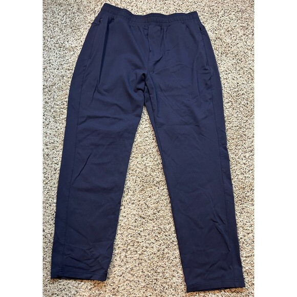 PUBLIC REC All Day EveryDay Jogger Pants 34 x 30 Stretch Comfy Zip Pockets Navy - Picture 1 of 8